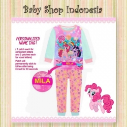 PU439 piyama cewek birtday pony  large